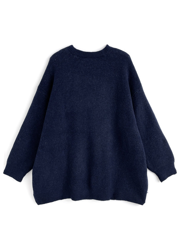 日本直送 [預購] 柔軟·親膚·圓領針織上衣 ◍ 4色入