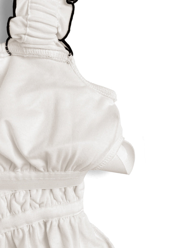 日本直送 [預購] 木耳邊·帶蝴蝶結౨ৎ背心 ◍ 2色入