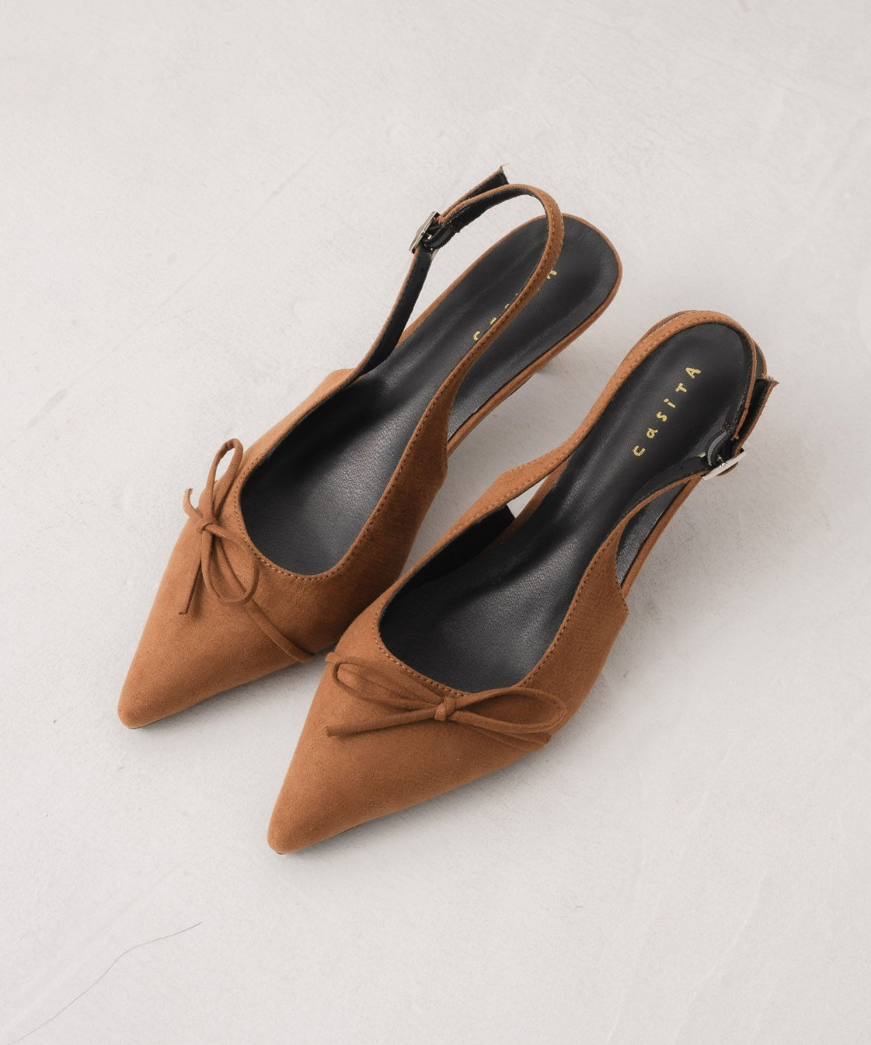 日本直送 [預購] 尖頭·低跟氣質穆勤鞋 ◍ 3色入