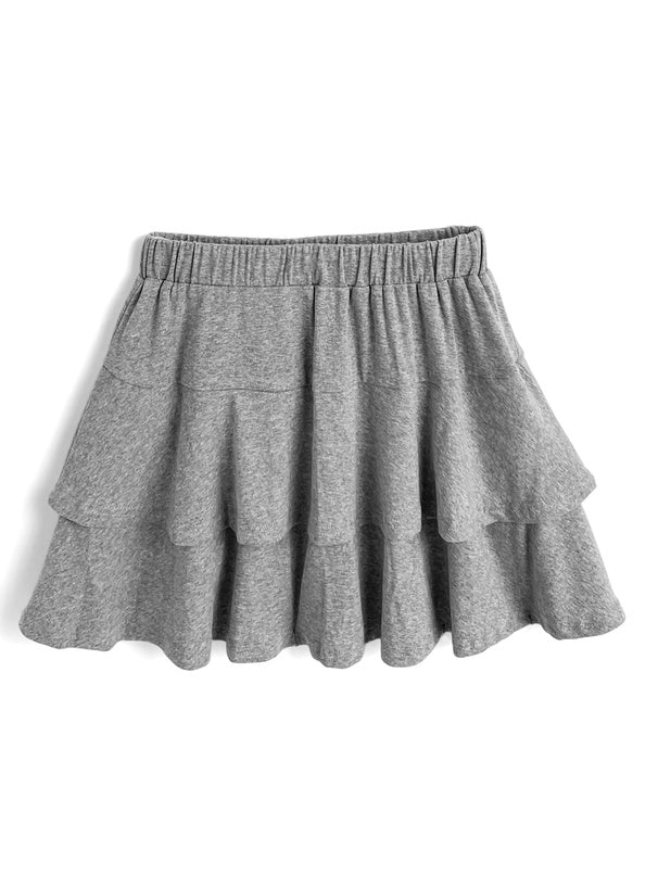 日本直送 [預購] 一套2件 ⇉ 露肩上衣連choker➕Ruffle短裙 ◍ 2色入