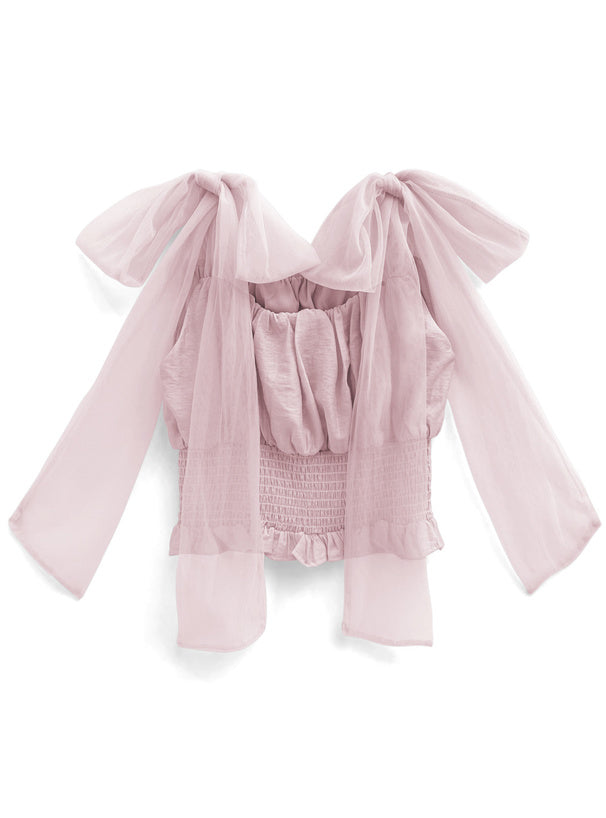 日本直送 [預購] 紗紗蝴蝶౨ৎ 肩帶背心 ◍ 3色入