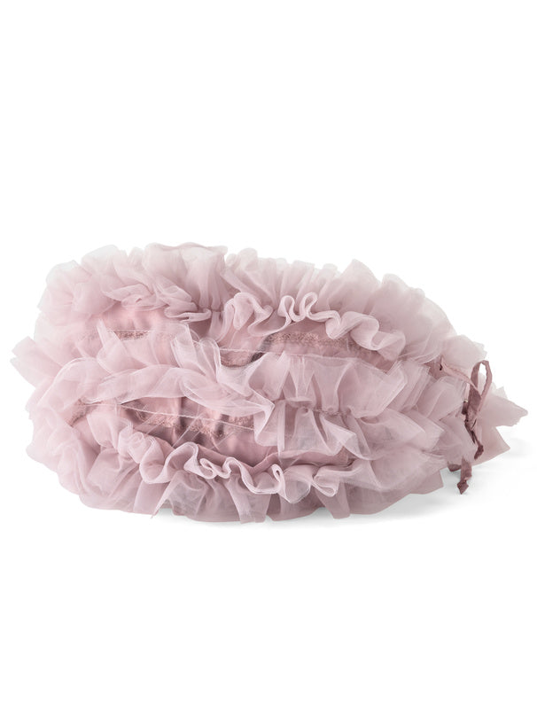 日本直送 [預購] 輕·蓬鬆紗紗皺褶౨ৎ 肩袋 ◍ 4色入