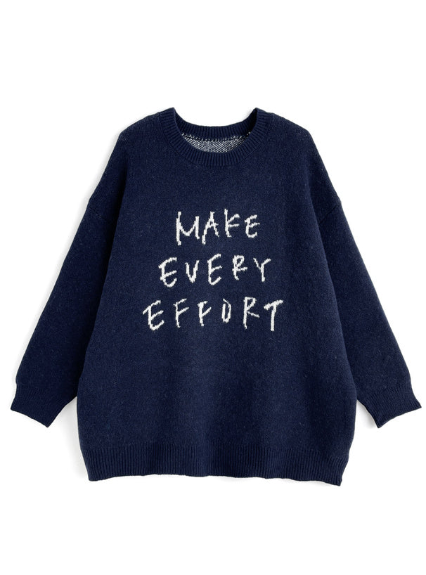 日本直送 [預購] 柔軟·親膚·圓領針織上衣 ◍ 4色入