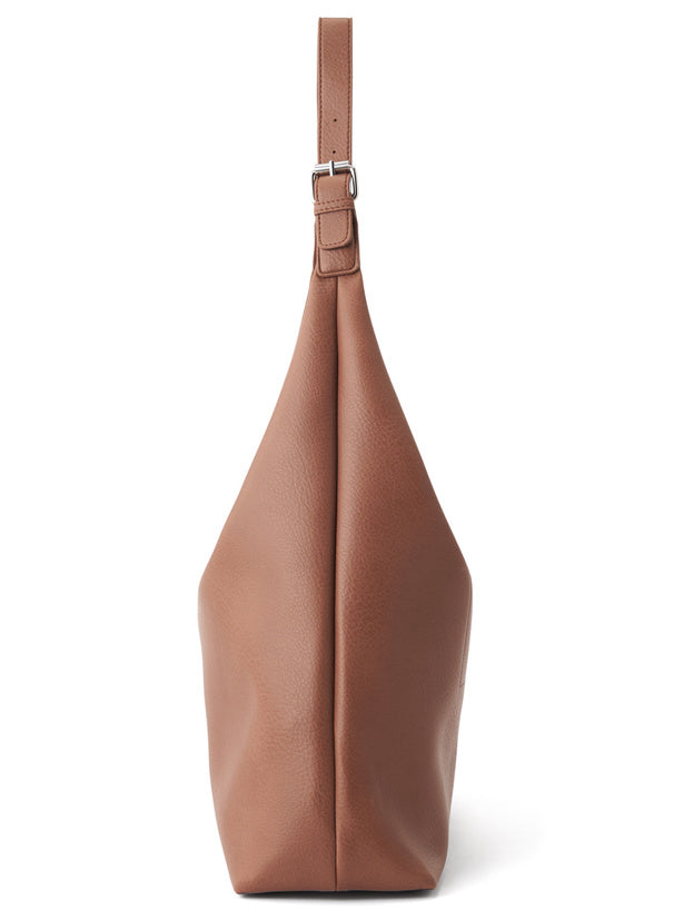 日本直送 [預購] 合成皮革·輕柔單肩袋 ◍ 2色入