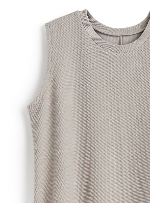 日本直送 [預購] 彈性速乾料·Aline背心長裙 ◍ 3色入