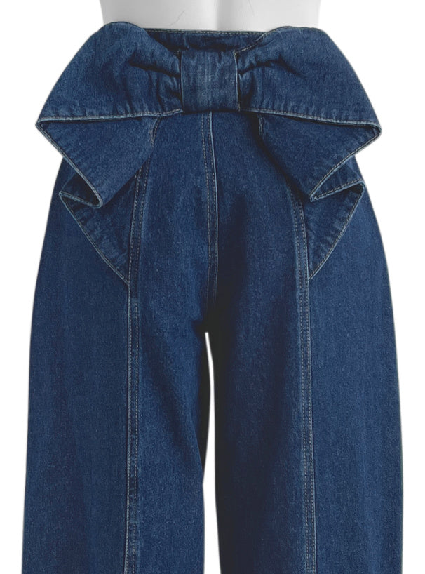 日本直送 [預購] 後蝴蝶౨ৎ 棉料牛仔褲 ◍ 2色入