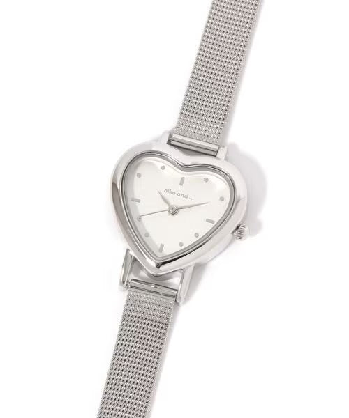 日本直送 [有限量預購] Niko and.. 100分可愛日本心心面手錶 ◍ 3色入