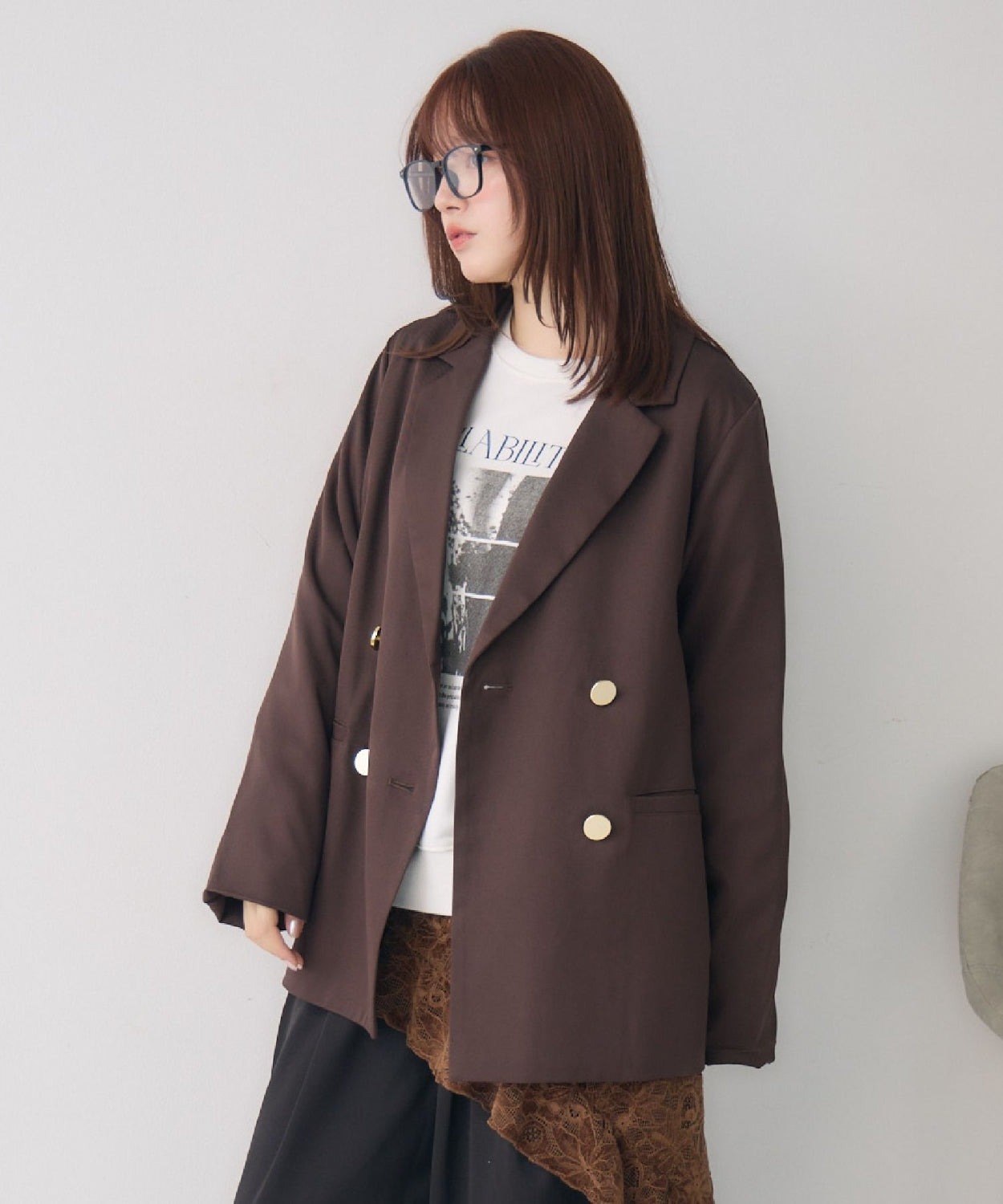 日本直送 [預購] 雙鈕扣·中薄料西裝外套 ◍ 3色入