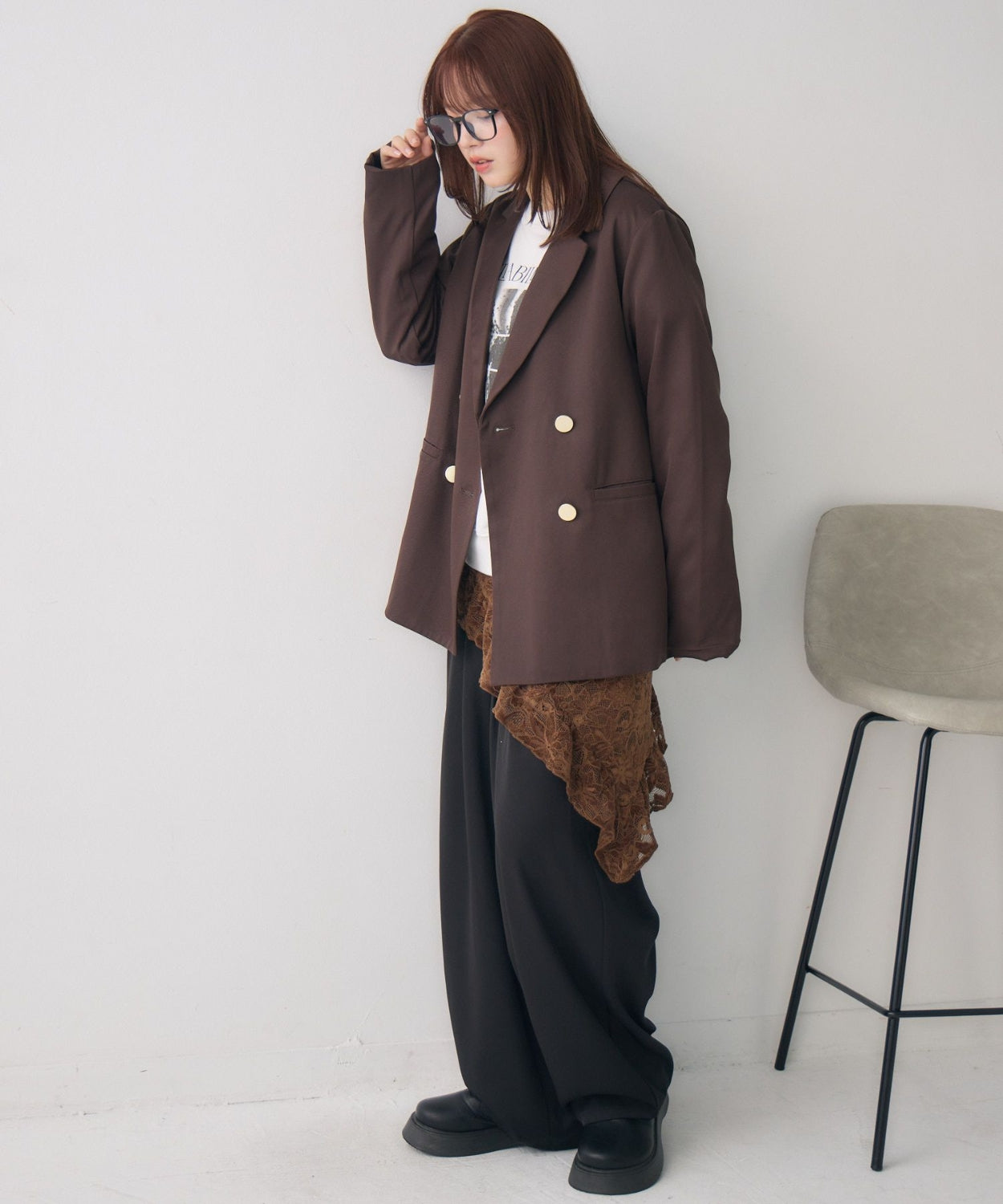 日本直送 [預購] 雙鈕扣·中薄料西裝外套 ◍ 3色入