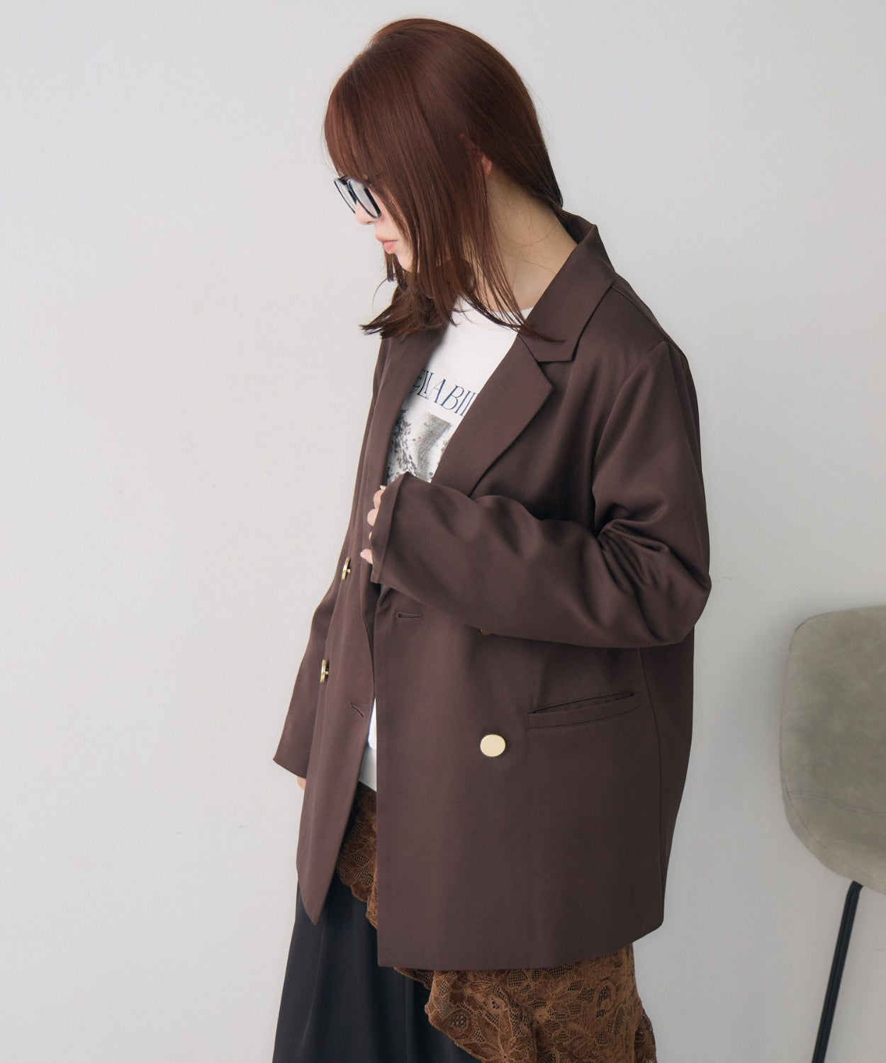 日本直送 [預購] 雙鈕扣·中薄料西裝外套 ◍ 3色入