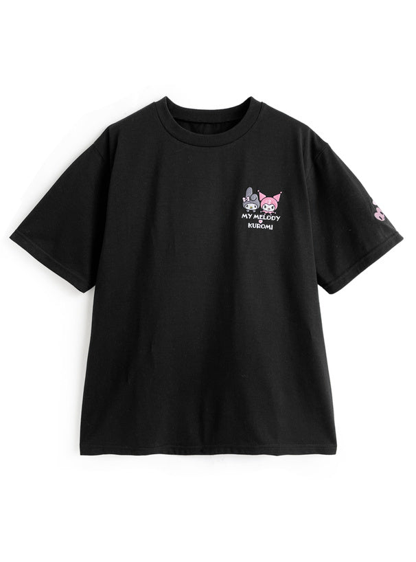 日本直送 [預購] 日版Sanrio剌繡圖·棉料上衣 ◍ 2色入