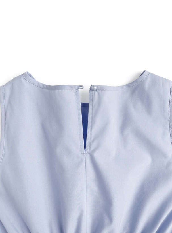 日本直送 [預購] 圓領·泡泡下擺背心 ◍ 3色入