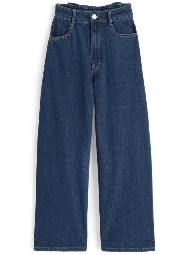 日本直送 [預購] 後蝴蝶౨ৎ 棉料牛仔褲 ◍ 2色入