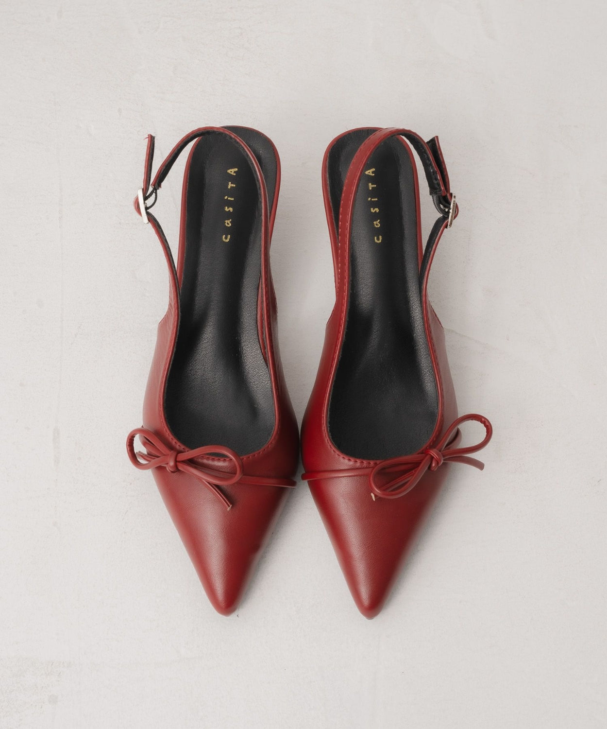 日本直送 [預購] 尖頭·低跟氣質穆勤鞋 ◍ 3色入