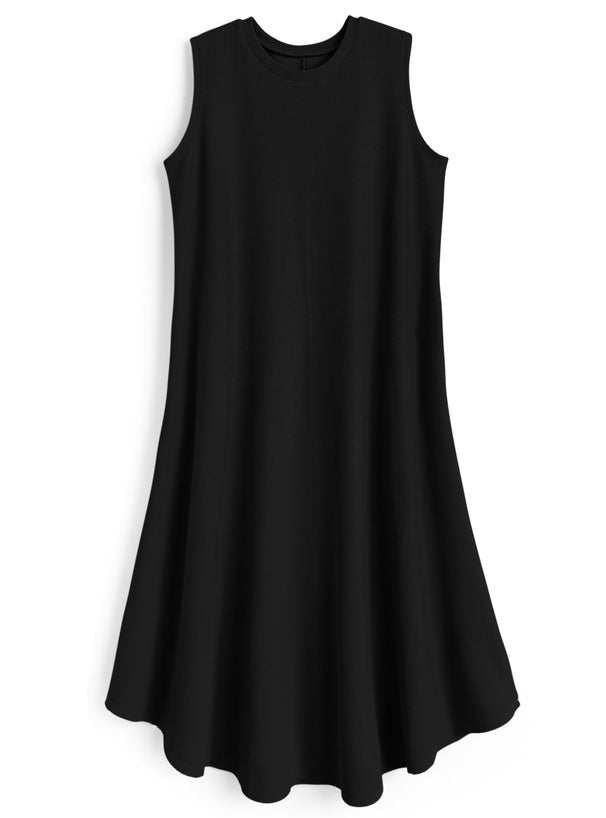 日本直送 [預購] 彈性速乾料·Aline背心長裙 ◍ 3色入