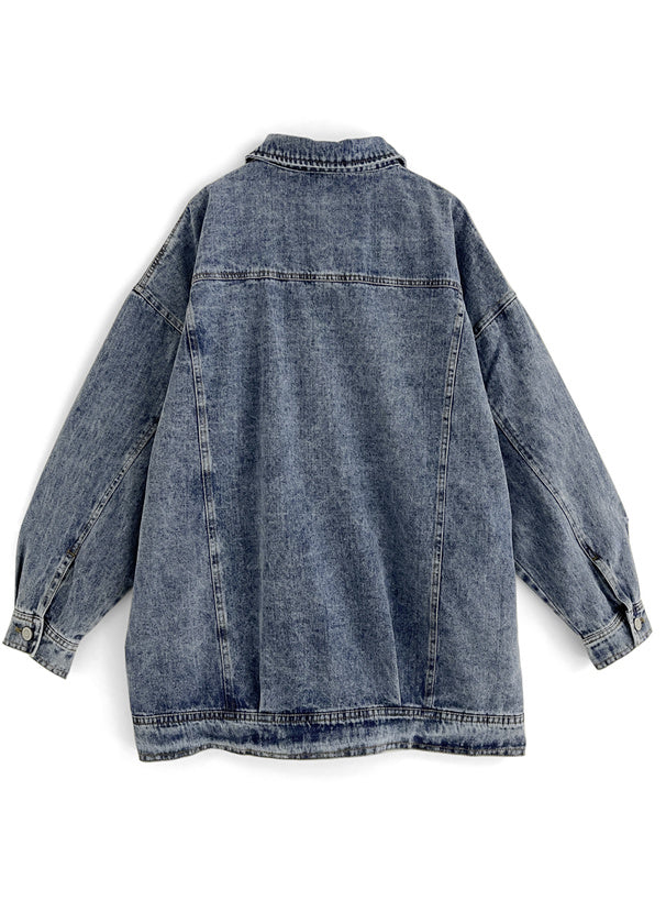 日本直送 [預購] 100% Cotton☁️ 寬鬆休閑牛仔外套 ◍ 2色入