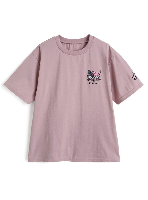 日本直送 [預購] 日版Sanrio剌繡圖·棉料上衣 ◍ 2色入