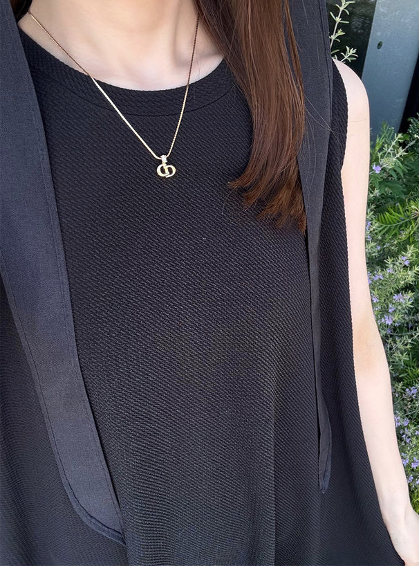 日本直送 [預購] 彈性速乾料·Aline背心長裙 ◍ 3色入