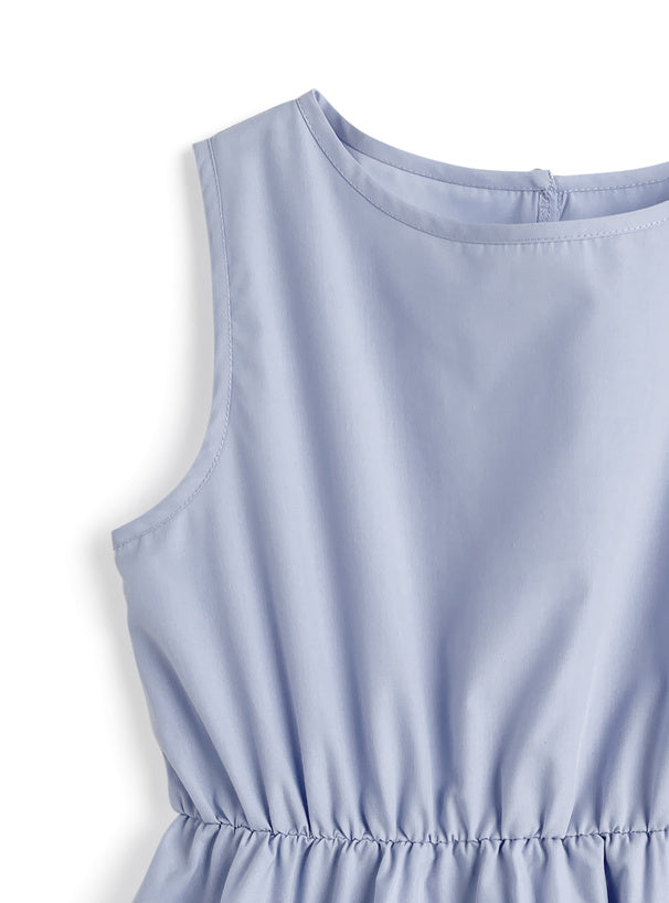 日本直送 [預購] 圓領·泡泡下擺背心 ◍ 3色入