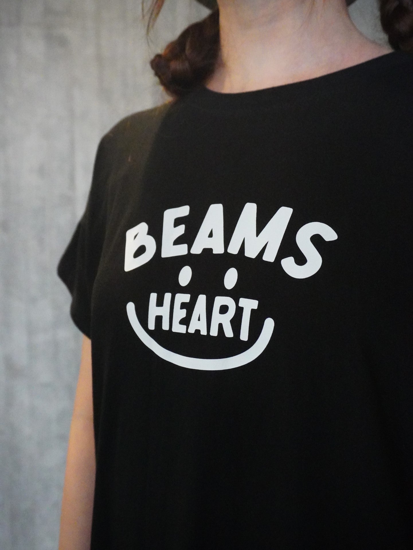 日本直送 [預購] BEAMS JAPAN Smile 連身裙 100% COTTON (黑色)