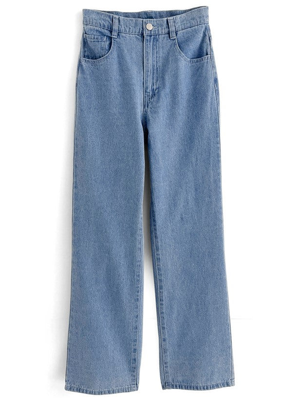 日本直送  [預購] 心心pattern．100% Cotton牛仔褲 ◍ 2色入