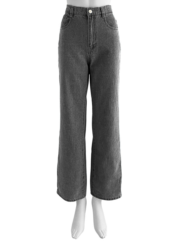 日本直送  [預購] 心心pattern．100% Cotton牛仔褲 ◍ 2色入