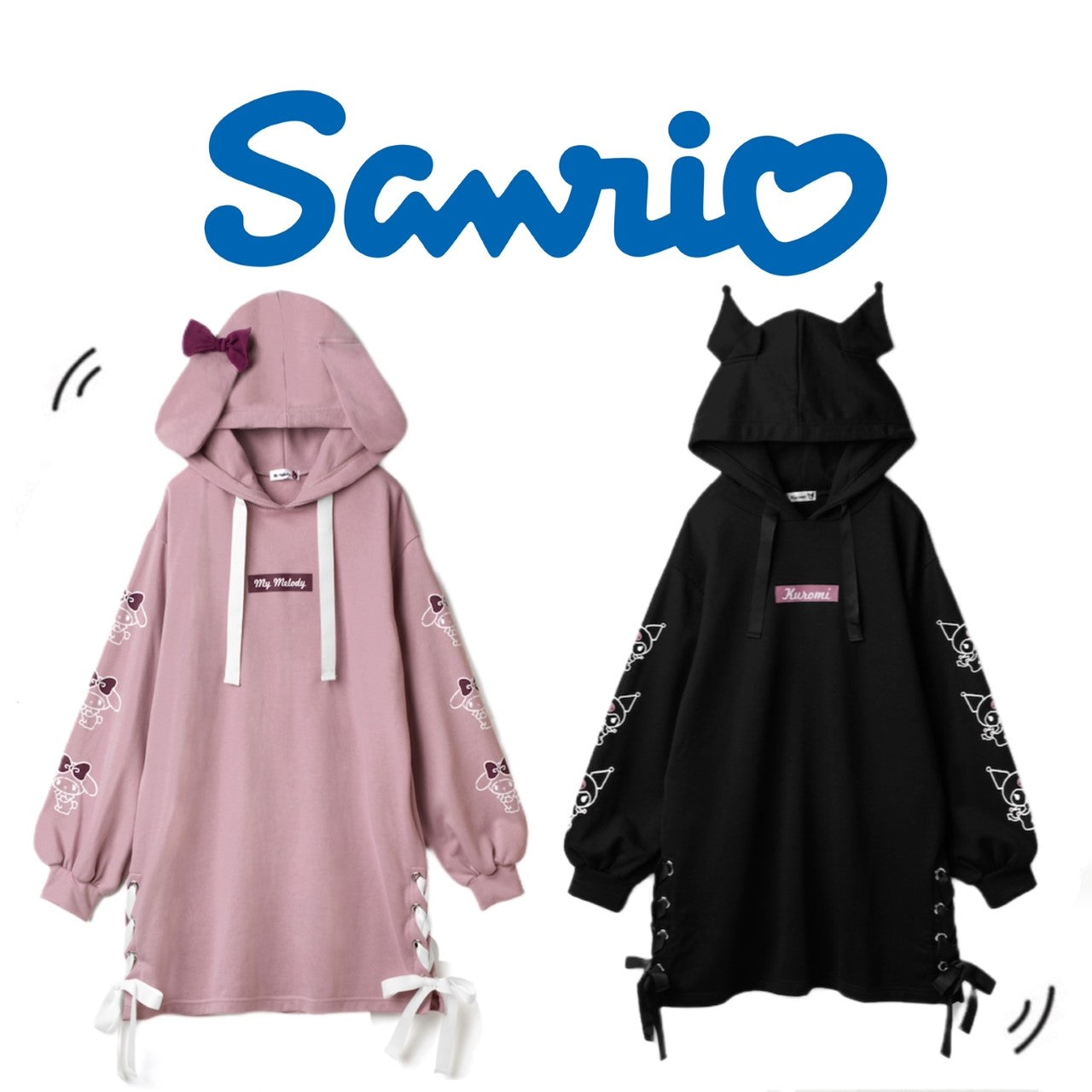 日本直送 [預購] Sanrio Hoodie Dress